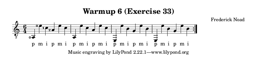 Arpeggio 6