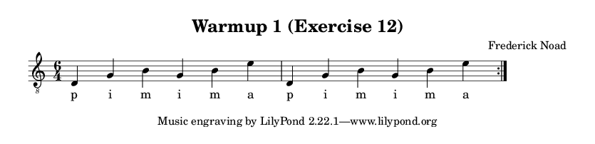 Arpeggio 1